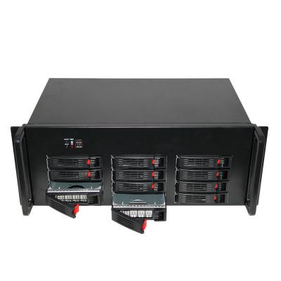 China With 4U 19inch Fan Case 12bay Hotswap Server Short Deep Storage Case Rackmount For IPFS Chassis for sale