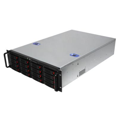 China 3u 16bays Hot Swap Server Case Storage Rackmount Computer Case For Data Center And Video Server R366-16 for sale