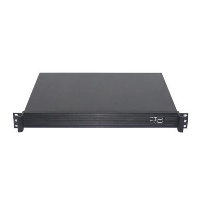 China With Fan Wholesale Price 1U Rack Mount With 390mm Deep Computer Case ATX Panel Server Chassis Case Computer for sale