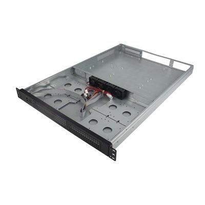 China SGCC 1u 19 Inch Mini Itx Server Case Dual ATX Mainboards Industrial Rackmount Server Case for sale