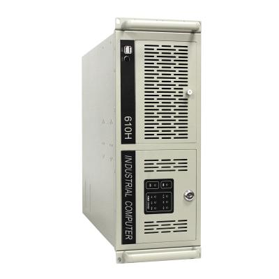 China SGCC 1.2mm 4U 19inch SGCC Industrial Server Rack Case 610H PC Case With Locked Industrial for sale