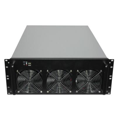 China Industrial Server Support Server System 4u 6gpu 8gpu Empty Chassis Case With 6*12025 Fans For Low Cool 4W2 for sale