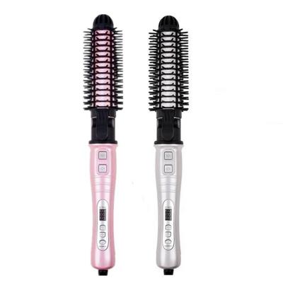 China About 1 Hours Auto Off Curling Smart Machines 360 Rotation Anti Scald Auto Curling Comb 32mm Hair Iron for sale