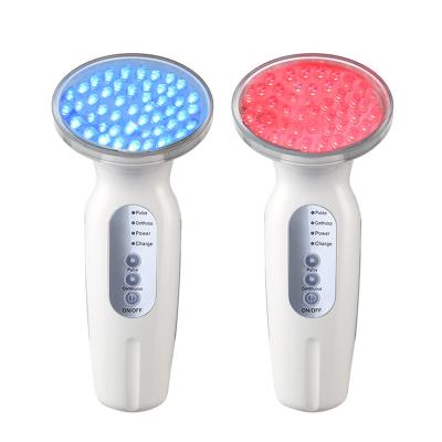 China Skin rejuvenation led red blue light therapy beauty facial machines for skin rejuvenation for sale