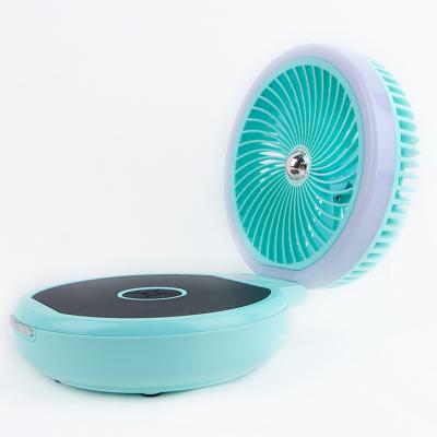 China audio & Good Housekeeping Price LED Fan Rechargeable Table Electric Folding Led Fan for sale