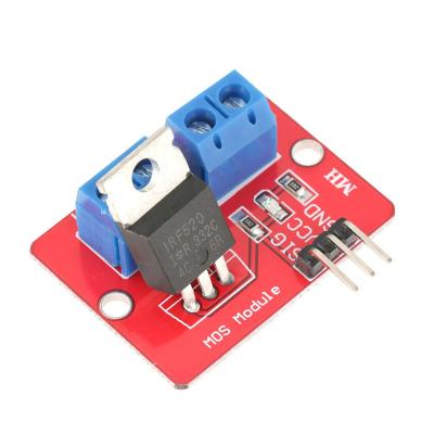 China IRF520 driver module MOS tube FET driver module compatible with microcontroller ARM raspberry pi IRF520 for sale