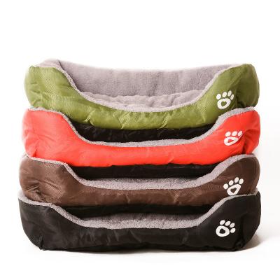 China Breathable Waterproof Removable Washable Durable Cover Memory Foam Dog Orthopedic Pet Bed for sale