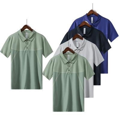 China Breathable Sport Golf Baseball Training Activewear Workout Shirt Men Casual Outdoor Gym Polo Tshirt for sale