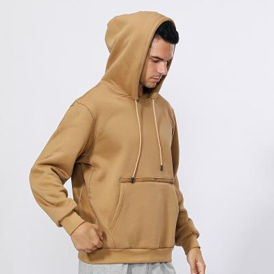 China High Quality Custom Wholesale Men's Blank Hoodies Cotton Polyester Anti-pilling Mens Hoodies for sale