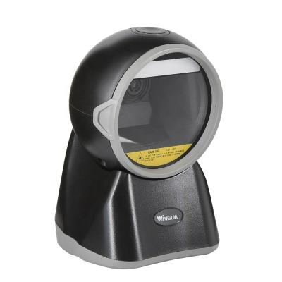 China WAI-6000 2D Desktop Table Top Barcode Scanner QR Omni Direction Scanner Barcode Reader Contact Us for sale