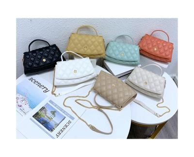 China 2022 new fashion spring high quality portable shoulder ladies handbag one for sale