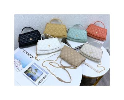 China 2022 new fashion factory wholesale women's simple shoulder bag plaid fashion handbag for sale