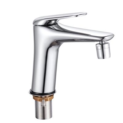 China Factory Direct Sale Modern Leve Body Chrome Bathroom Toilet Faucet Mixer Single Brass Bidet Faucet for sale