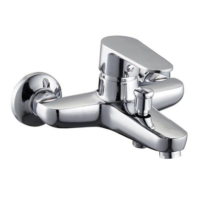 China Metered Cold-Hot Water Bath Faucets Hot Shower Mixer Tap Bath Shower Bathroom Faucets Sale for sale