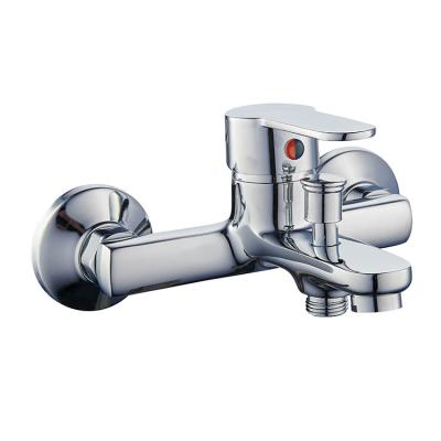 China High Qualiy Bathroom Faucets Cold Water Metered Wall Mounted Bath Faucet Shower Mixer Bath Faucets for sale