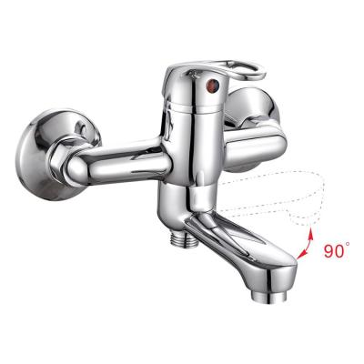 China Wholesale Good Price Bathroom Shower Mixer Metered Bath Shower Faucets Brass Faucets For Home Use for sale