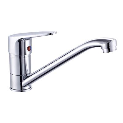 China Modern Single Thermostatic Deck Mounted Faucet Single Hole Wash Sink Kitchen Sink Water Mixer Tap Faucet for sale