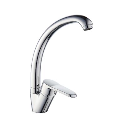 China Wholesale New Design Modern Luxury White Single Lever Kitchen Faucet Sink Faucets Hot And Cold Water for sale