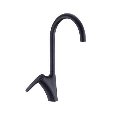 China New Design Modern Commercial Black Antique Classic Style Sink Single Handle Black Kitchen Mixer Tap for sale