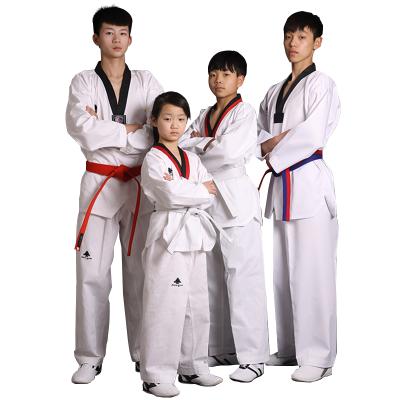 China Professional witness woosung taekwondo uniform taekwondo uniform free shipping dobok for kids taekwondo uniform wtf for sale