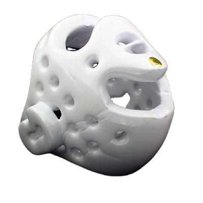 China Woosung Eco-Friendly Sample Taekwondo Head Guard Karate / Taekwondo White Helmet for sale