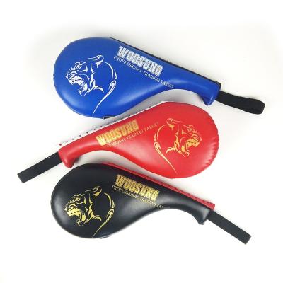 China Eco - Friendly Taekwondo Paddle Taekwondo Double Kicking Target for sale