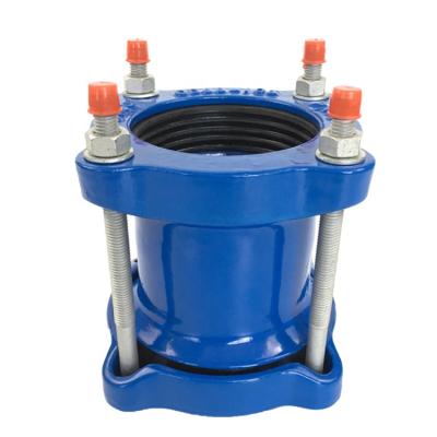 China High Quality Restrained Universal Flexible Iron Pipe Dresser Gibault Joint PVC Neutral Drinking Water Liquid Sewage Couplings for sale