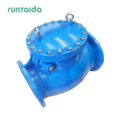 China ANSI 150lb Fin DN200 Cast Iron Carbon Steel Discharge Shutter Disc Flange General Din Or Non Return Standard Swing Check Valve for sale