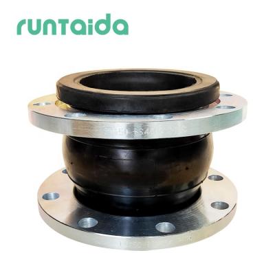 China -15â „ ƒ - +80â „ ƒ (special can reach -30′′-+150′′) DN 350 sea sphere single expans metal flange from custom resistance pump water flex flexible rubber expansion bellows gasket for sale