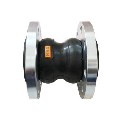 China High Quality Air Best Price NBR Molded Sphere Double Flanged Type Rubber Expansion Joint for sale