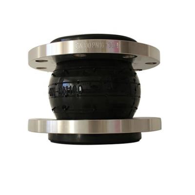 China Excellent ability to absorb vibration and noise. 6 Inch Pipe Connection ANSI Used Carbon Steel Sphere Single Ball Flexible Flanged Rubber Expansion Joints for sale