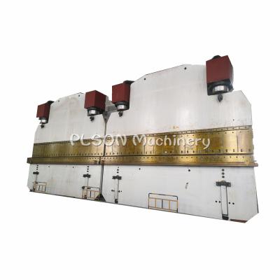 China Stainless Plate Folding WE67K Pole Street Light Making Machine Manufacturing Machine Heavy Duty Tandem Press Brake for sale