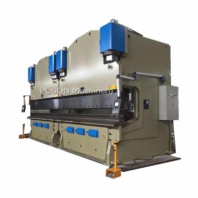 China Stainless Plate Bending Heavy Duty Tandem Metal Machine CNC Press Brake Bending Machine WE67K For Light Pole for sale