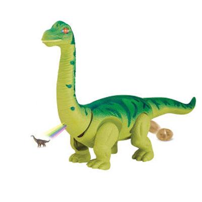 China Eco-Friendly Safety Kids Plastic Projection Toy Simulated Healthy Dinosaur Electric Electric Brachiosaurus With Colorful Lights for sale