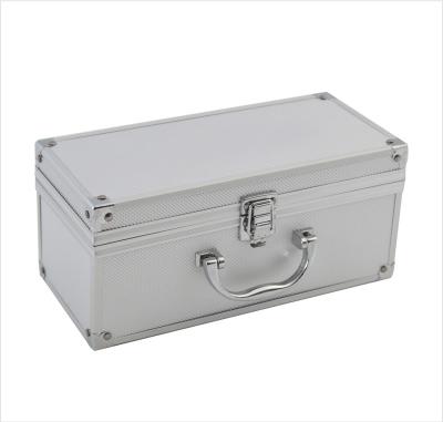 China Everest APC001 Universal Use Carrying Portable Aluminum Cosmetic Display Box Aluminum Tool Box for sale