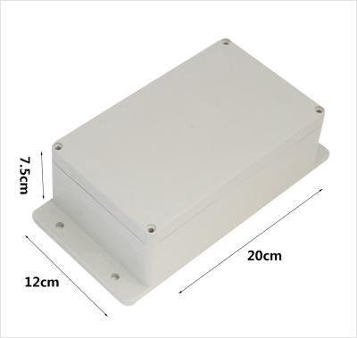 China DRX PW030 universal use waterproof plastic enclosure 200*120*75mm plastic electrical cabinet for PCB for sale