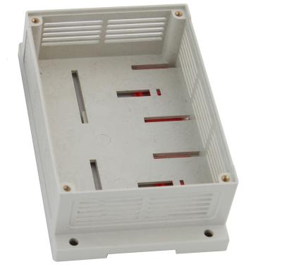 China Universal use DRX PLC003 din rail PCB enclosure 145*90*72mm plastic din rail enclosure for electronics for sale