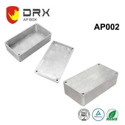 China Aluminum Alloy Aluminum Metal Stomp Box Case Guitar Effect Pedal Enclosure for sale