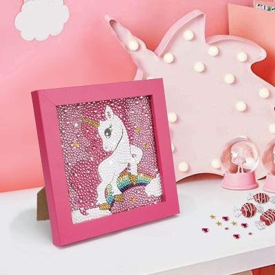 China Cute DIY Toys Hot Sale Full Drill Painting Set Children's Painting By Number Kits 5D Diamond Painting Kit For Kids for sale