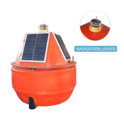 China UV Resistant Durable Floating Marine Tender Solar Marker Navigation Light Buoy for sale