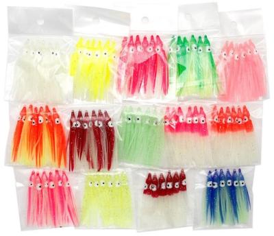 China Soft Artificial Silicone Squid Lure Bait Jig Lures Luminous Squid Lure for sale