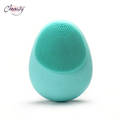 China For Home Use CBEAUTY Radio Charging Deep Face Makeup Cleansing Brush Cleaner for sale