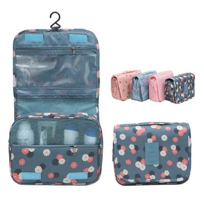 China Hot Selling Fashion OEM Amazon Extra Large With Storage Removable Makeup Cosmetic Toiletry Bag for sale