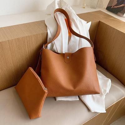 China Fashion Large Capacity Leather Women Modern Hand Shoulder Lady Bag Tote Bags Set for sale