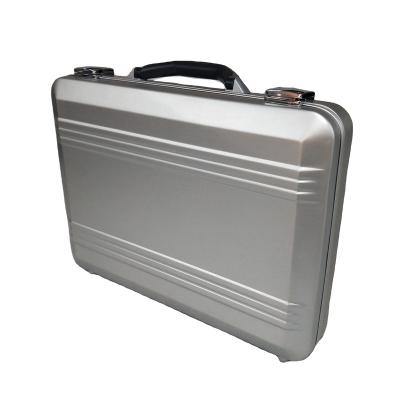 China Aluminum Customized Business Unisex Metal Aluminum Hard Briefcase for sale