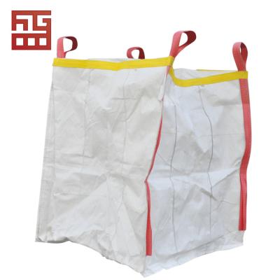 China 1000kg bulk jumbo fibc bag 2000kg breathable large container bag made in china for sale