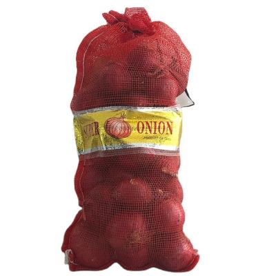 China Security / Strong High Quality Agriculture Mesh Bags pp Gauze Bag For Onion Potato Firewood for sale