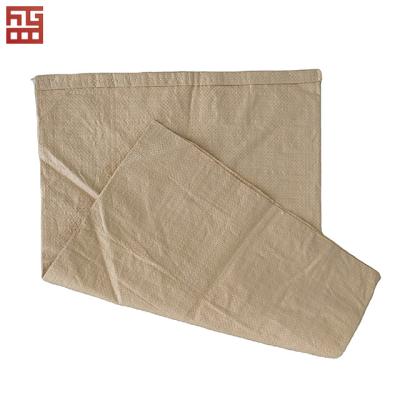 China Ghana Green Recycled Gray Gravure Flexo Bags Industrial Bags Recyclable Gray PP Woven Bags For Packaging for sale