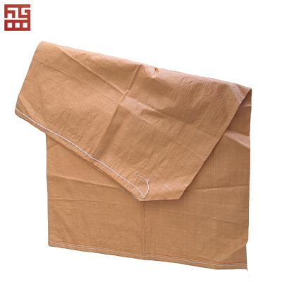 China Green Hand Quilting Garden Waste Bags Flame PP Woven Bags Recyclable For Packing Building for sale