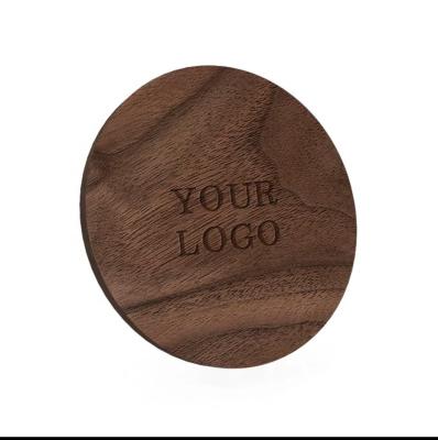 China Best Selling Cell Phone Laser Engraving Wood Wireless Charging Pad - Qi Compatible for sale